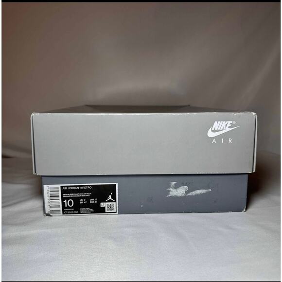 Size 10 - Nike Air Jordan 11 Retro Cool Grey 2021 Men's Shoes - Picture 9 of 10